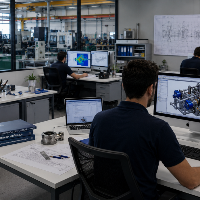 VKS Ingeniería Hidráulica · Ingeniería Hidráulica / Mecánica Industrial y Cálculo de Sistemas Mecánicos en Terres de l'Ebre